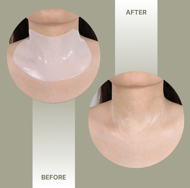 Masque de nuit pour le cou au bio-collagène Tiar