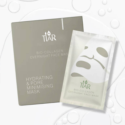 Masque visage de nuit au bio-collagène Tiar