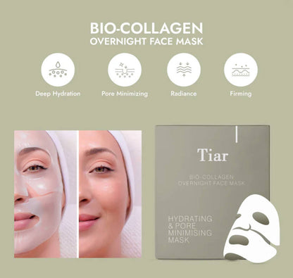 Tiar Bio-Collagen Overnight  Face Mask